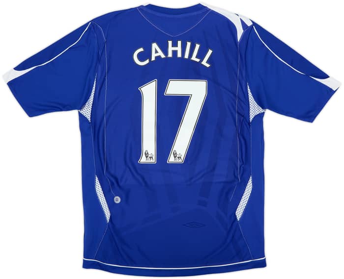 2007-08 Everton Home Shirt Cahill #17 - 6/10 - (M)