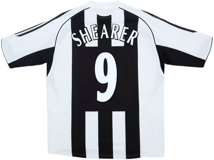 2005-07 Newcastle Home Shirt Shearer #9 - 8/10 - (L)