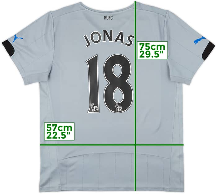 2014-15 Newcastle Away Shirt Jonas #18 - 8/10 - (M)