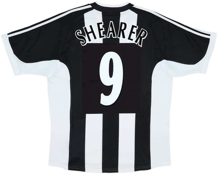 2001-03 Newcastle Home Shirt Shearer #9 - 8/10 - (L)