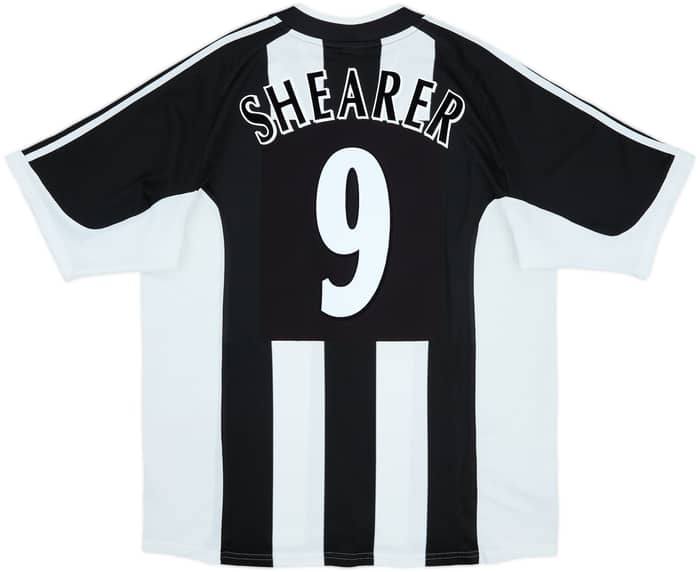 2001-03 Newcastle Home Shirt Shearer #9 - 7/10 - (XL)
