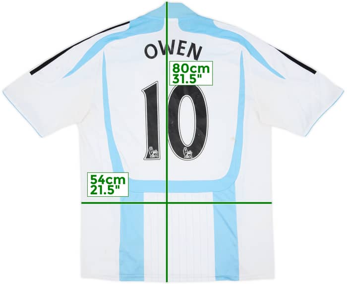 2007-08 Newcastle Third Shirt Owen #10 - 7/10 - (L)
