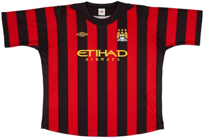 2011-12 Manchester City Away Shirt Kun Aguero #16 - 6/10 - (3XL)