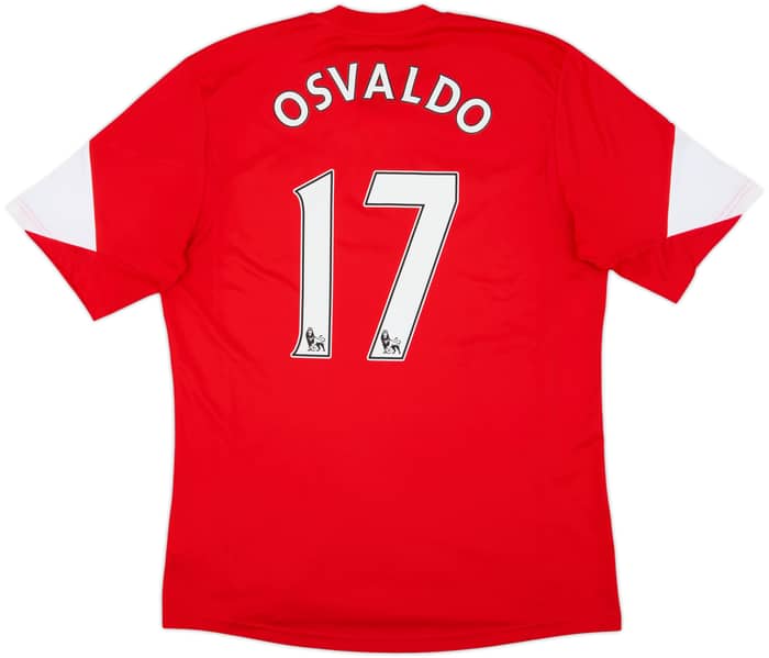 2013-14 Southampton Home Shirt Osvaldo #17 - 9/10 - (L)