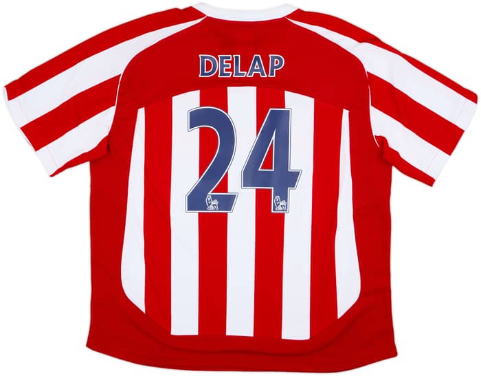 2009-10 Stoke City Home Shirt Delap #24 - 6/10 - (XXL)
