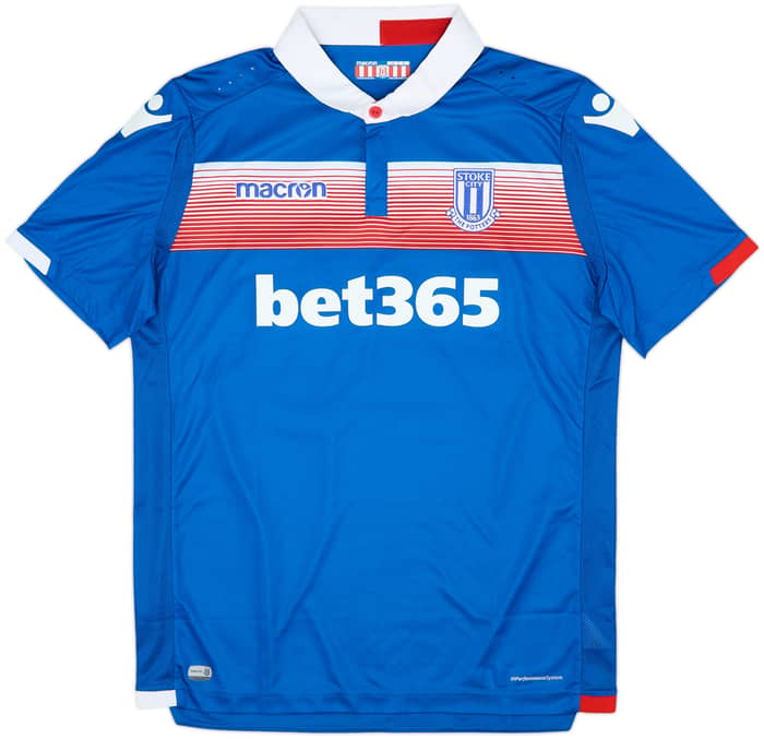 2017-18 Stoke City Away Shirt Crouch #25 - 10/10 - (XL)