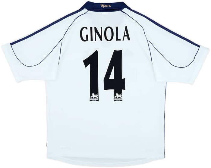1999-01 Tottenham Home Shirt Ginola #14 - 9/10 - (L)