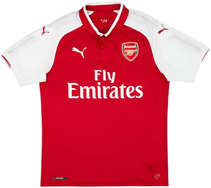 2017-18 Arsenal Home Shirt Ramsey #8 - 8/10 - (S)
