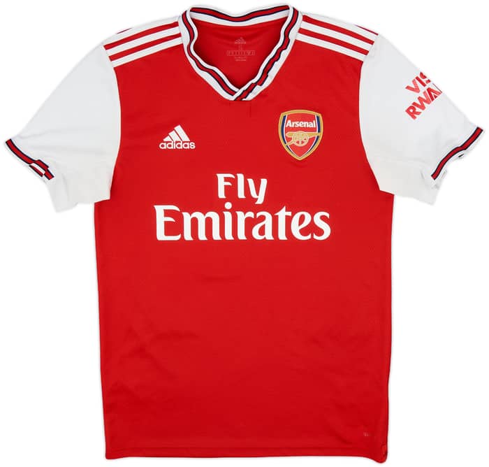 2019-20 Arsenal Home Shirt Saka #77 - 7/10 - (S)