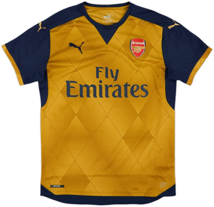 2015-16 Arsenal Away Shirt Arteta #8 - 5/10 - (M)