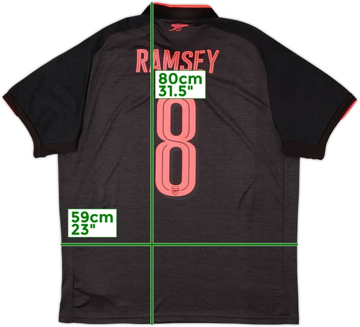 2017-18 Arsenal Third Shirt Ramsey #8 - 10/10 - (XL)