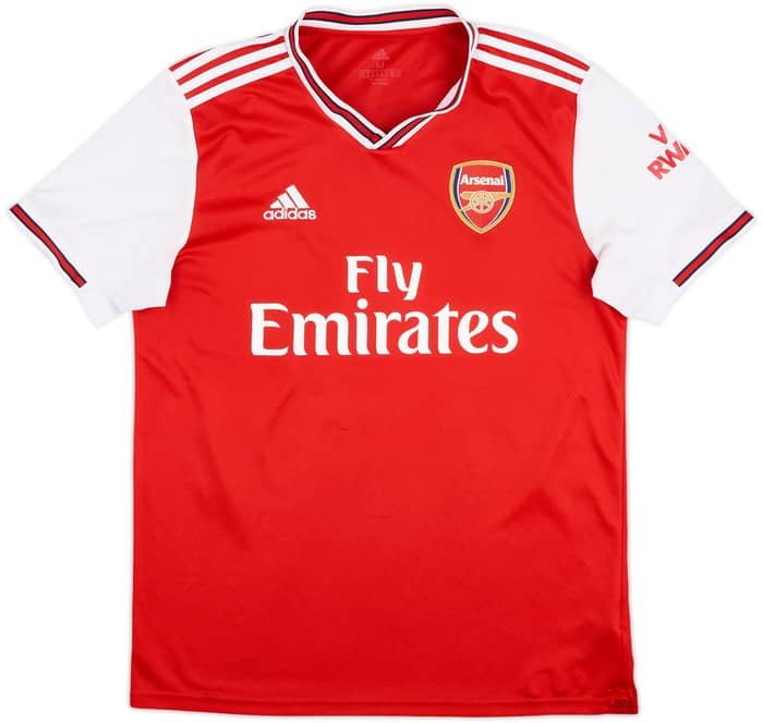 2019-20 Arsenal Home Shirt Saka #77 - 7/10 - (M)