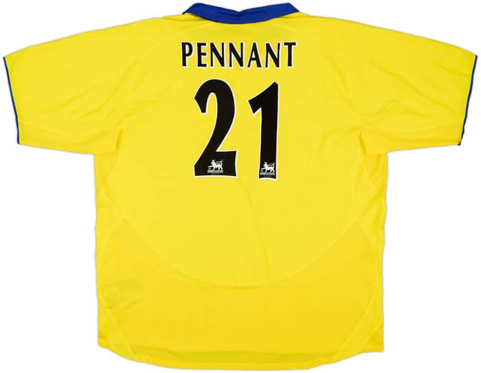 2003-05 Arsenal Away Shirt Pennant #21 - 8/10 - (XXL)