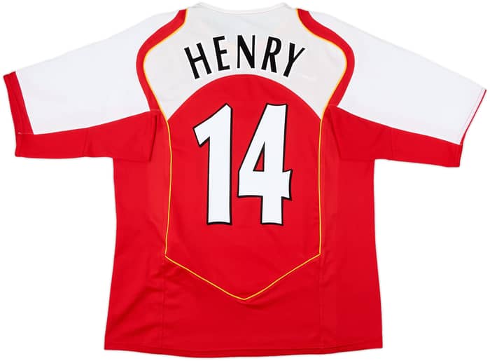 2004-05 Arsenal Home Shirt Henry #14 - 9/10 - (L)