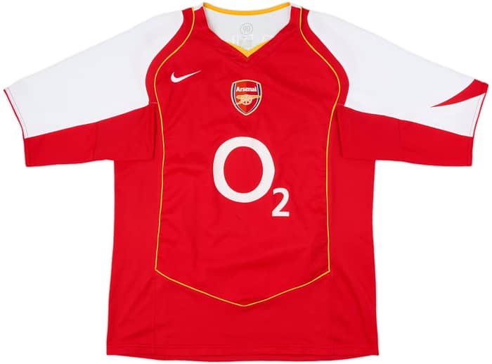 2004-05 Arsenal Home Shirt Henry #14 - 9/10 - (L)