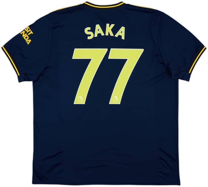 2019-20 Arsenal Third Shirt Saka #77 - 10/10 - (XL)