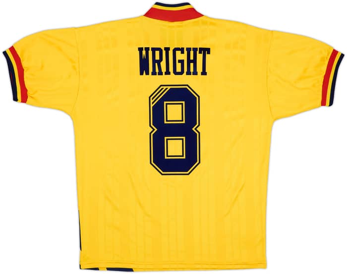 1993-94 Arsenal Away Shirt Wright #8 - 8/10 - (M)