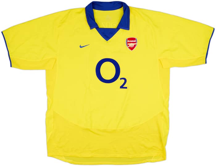 2003-05 Arsenal Away Shirt Bergkamp #10 - 10/10 - (XXL)
