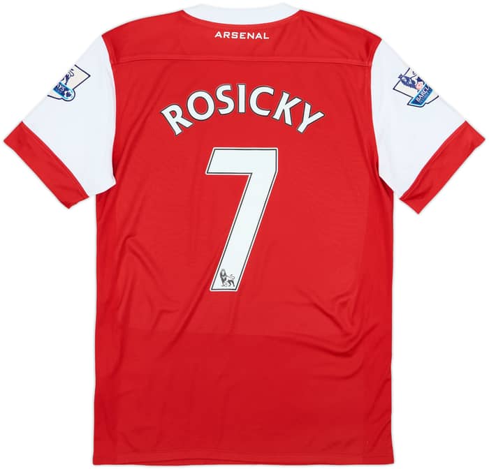 2010-11 Arsenal Home Shirt Rosicky #7 - 5/10 - (S)