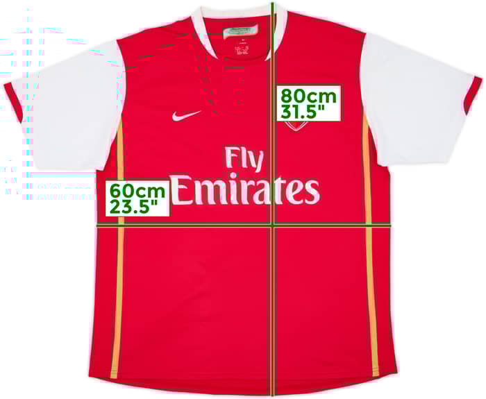 2006-08 Arsenal Home Shirt - 5/10 - (XL)