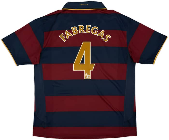 2007-08 Arsenal Third Shirt Fabregas #4 - 8/10 - (XL)