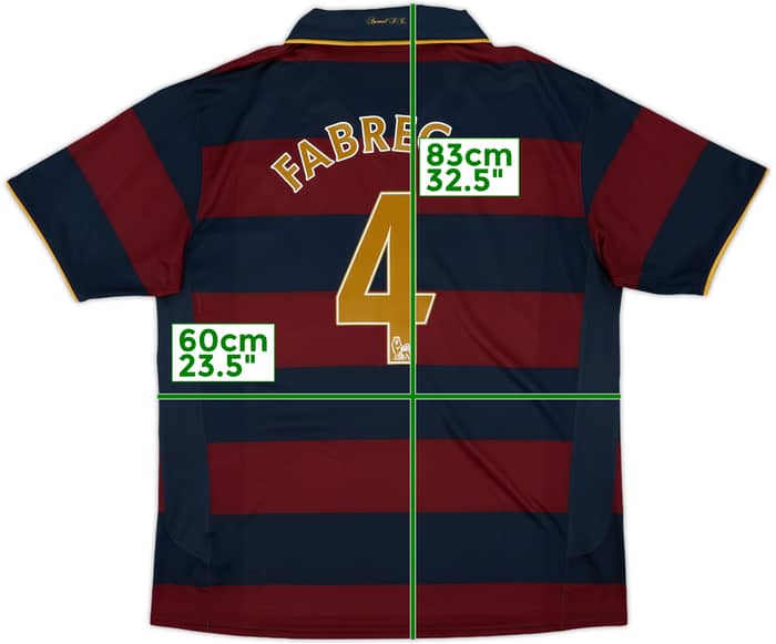 2007-08 Arsenal Third Shirt Fabregas #4 - 8/10 - (XL)