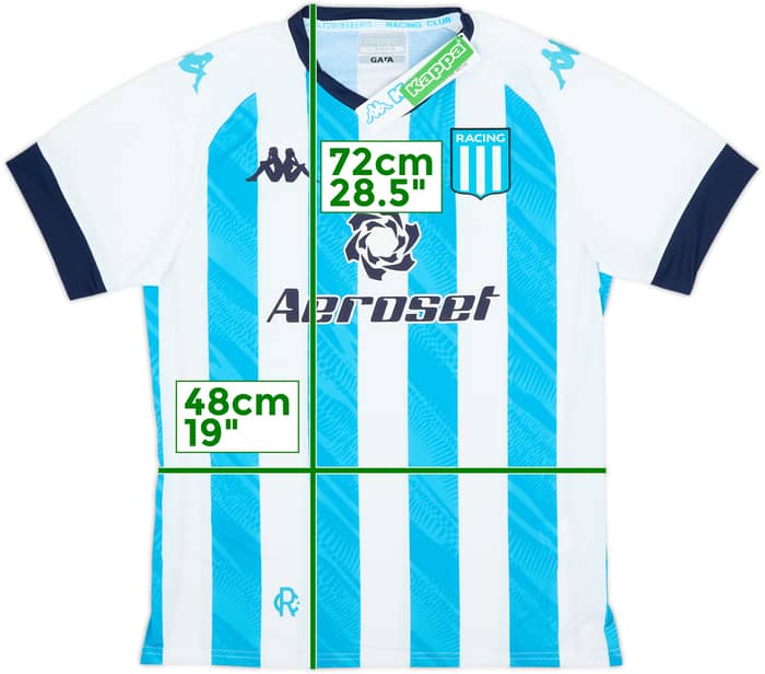 2021-22 Racing Club Authentic Home Shirt (L)