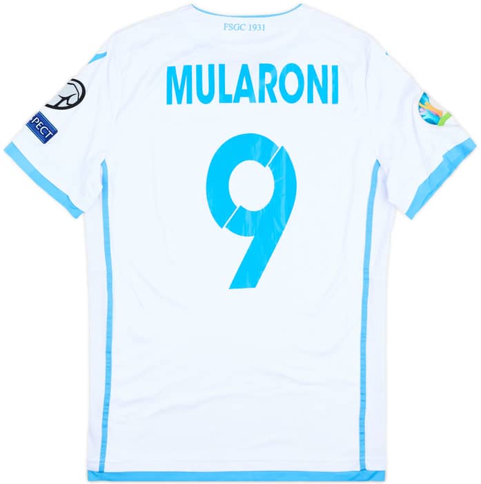 2019 San Marino Match Issue Away Shirt Mularoni #9