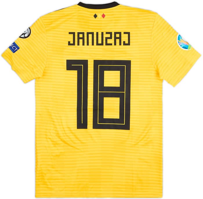 2019 Belgium Match Issue Away Shirt Januzaj #18