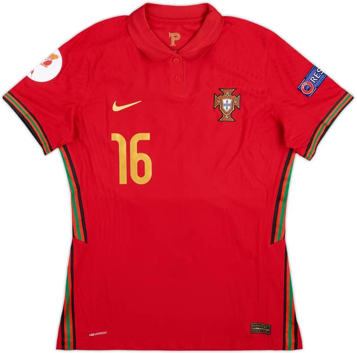 2020 Portugal Women's Match Issue Home Shirt Diana.S #16
