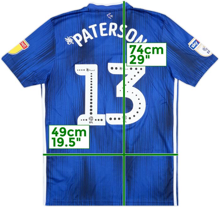 2019-20 Cardiff Match Issue Home Shirt Paterson #13