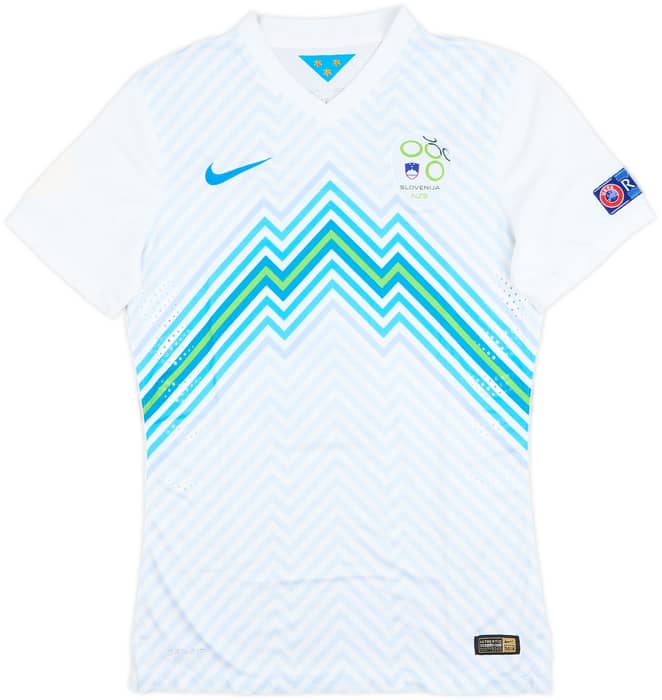 2016 Slovenia Women's Match Issue Home Shirt #2 (Rogan)
