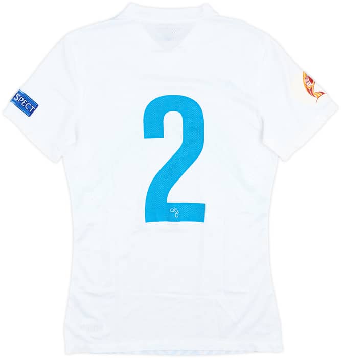 2016 Slovenia Women's Match Issue Home Shirt #2 (Rogan)