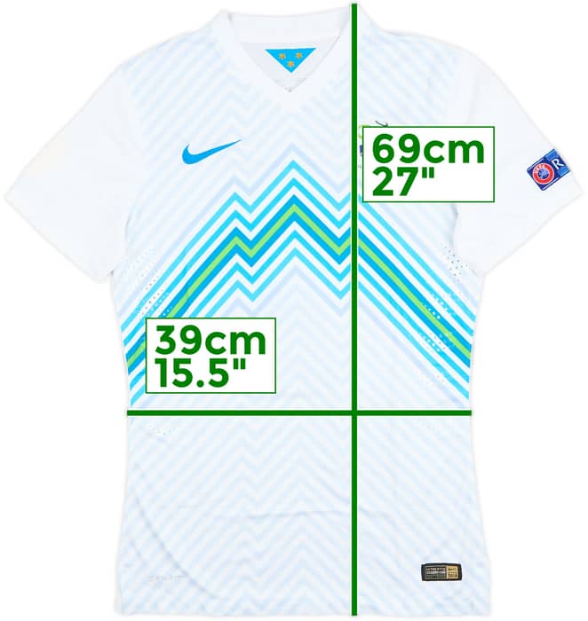 2016 Slovenia Women's Match Issue Home Shirt #2 (Rogan)