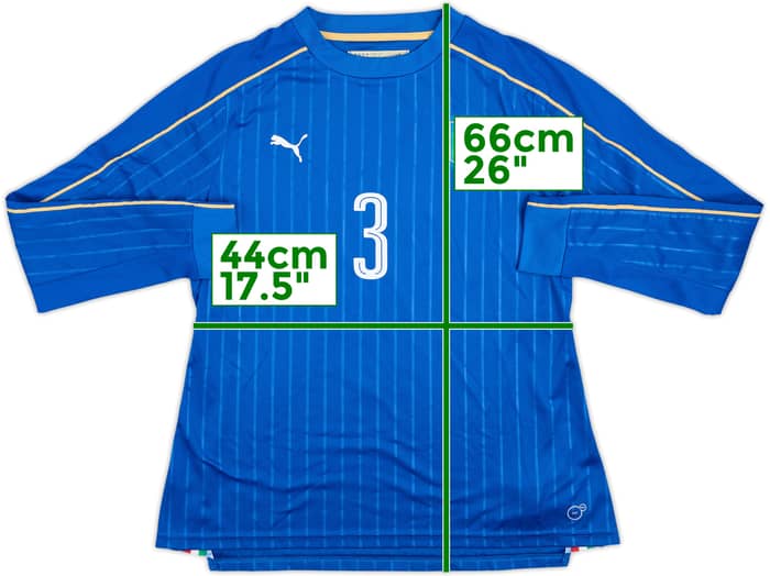 2016-17 Italy Women's Match Issue Home L/S Shirt #3