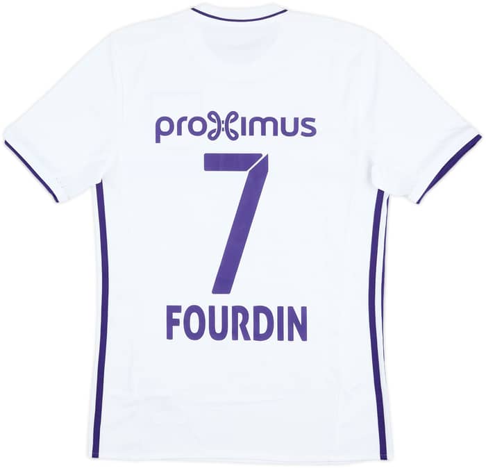 2016-17 Anderlecht Women's Away Shirt Fourdin #7 - 9/10 - (S)