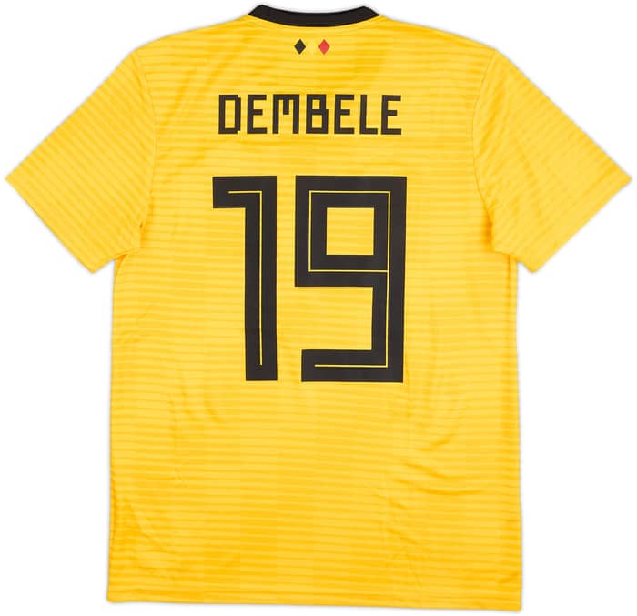 2019 Belgium Match Issue Away Shirt Dembele #19