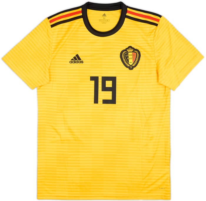 2019 Belgium Match Issue Away Shirt Dembele #19