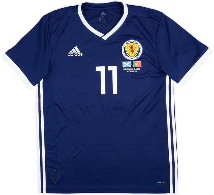 2018 Scotland Match Issue Home Shirt C.McGregor #11
