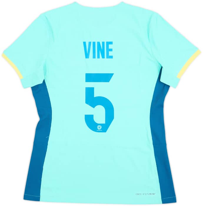 2023 Australia Women's Match Issue Away Shirt Vine #5
