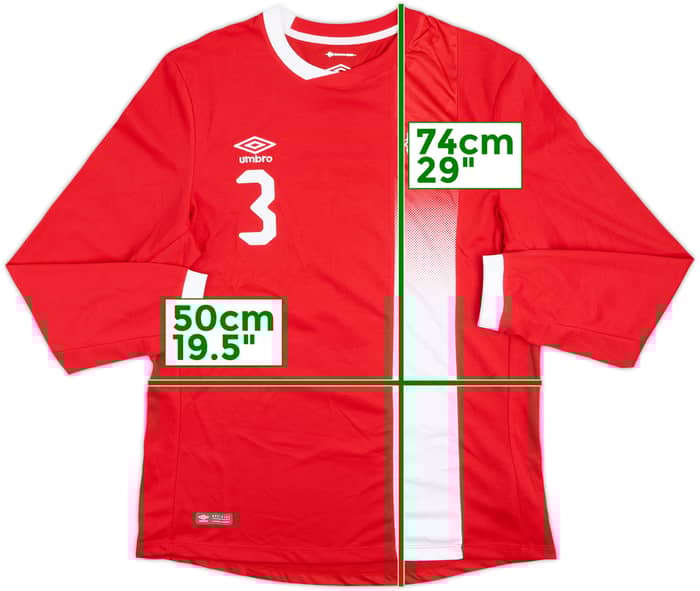 2016-18 Canada Match Issue Home L/S Shirt #3