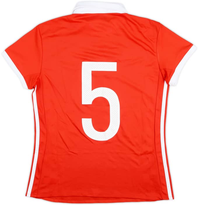 2018 Russia Women's Match Issue Home Shirt #5