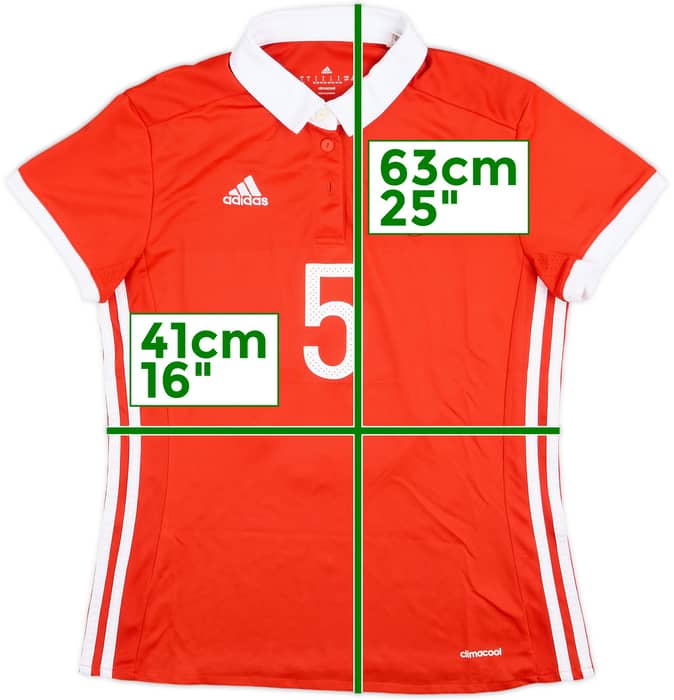 2018 Russia Women's Match Issue Home Shirt #5
