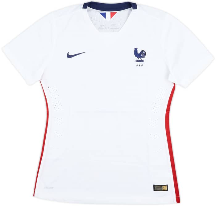 2015 France Women's Match Issue Away Shirt #12