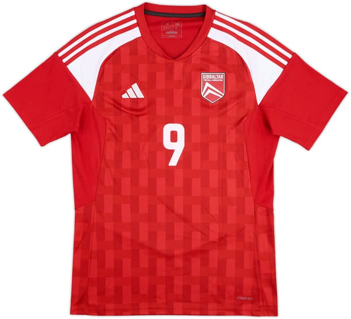 2024 Gibraltar Match Issue Home Shirt El Hmidi #9