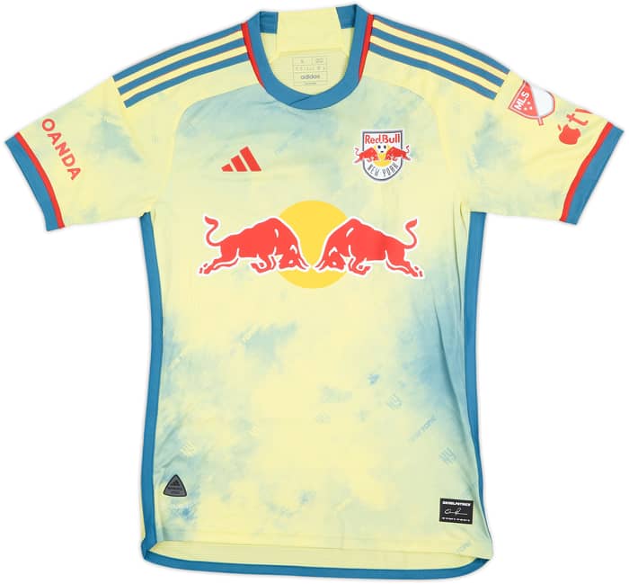 2024 New York Red Bulls Match Issue Away Shirt Morgan #9