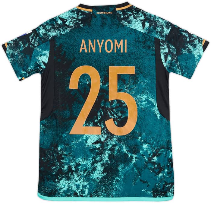2023-24 Germany Women's Match Issue Away Shirt Anyomi #25