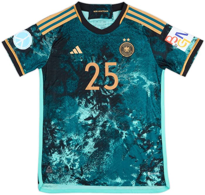 2023-24 Germany Women's Match Issue Away Shirt Anyomi #25