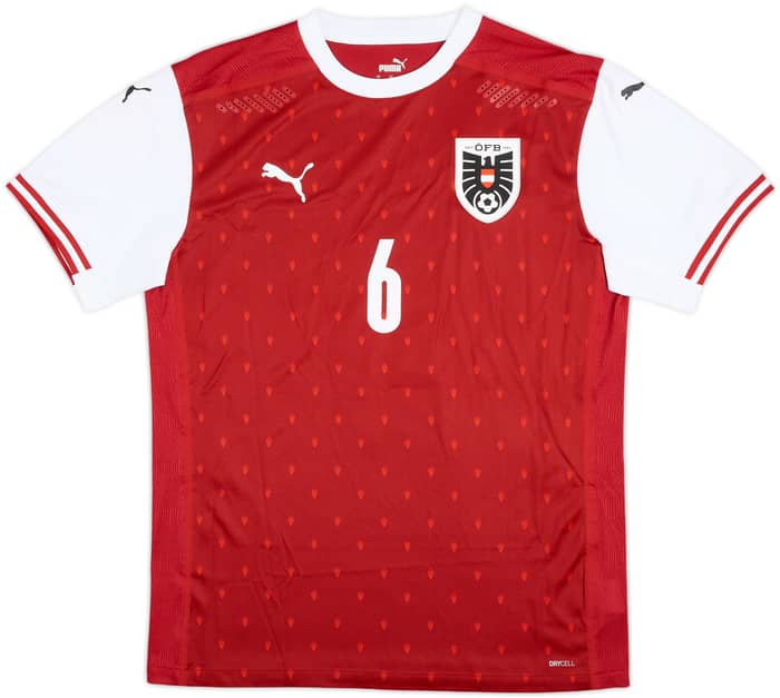 2022 Austria Match Issue Home Shirt Ilsanker #6