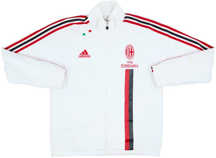 2011-12 AC Milan adidas Track Jacket - 4/10 - (M/L)